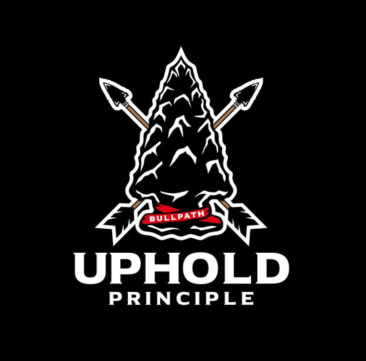 Arrowhead Logo with the Uphold Principle Slogan