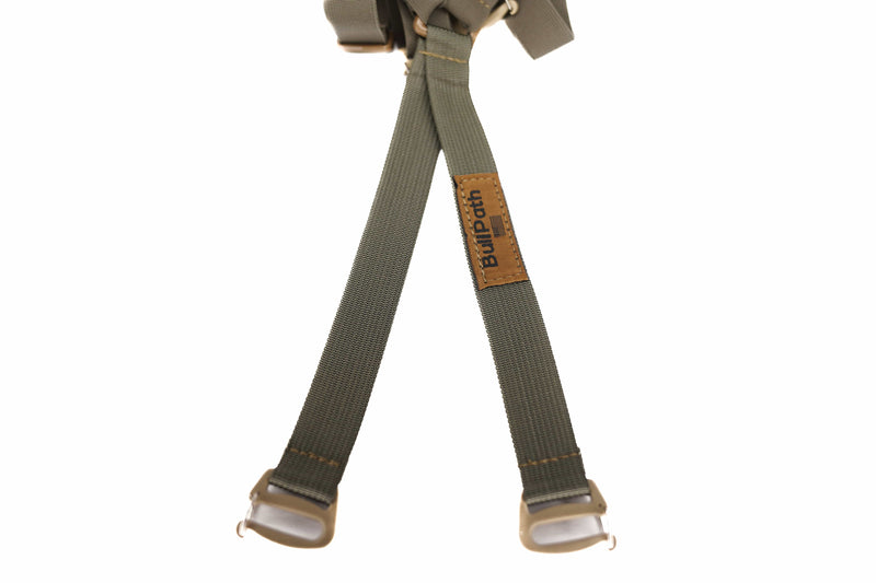 Load image into Gallery viewer, Saddle hunting Suspenders Ranger Green
