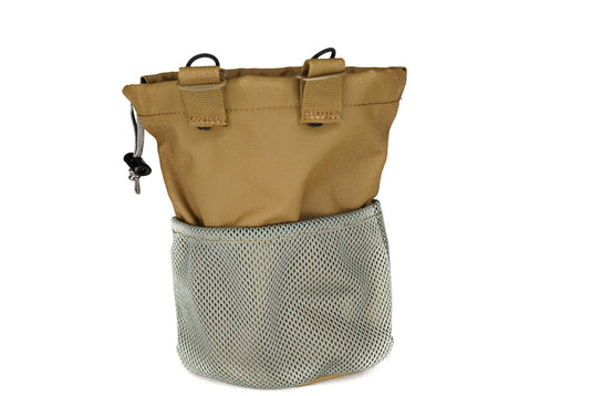 Coyote Brown Saddle Hunting Pouch Back Side